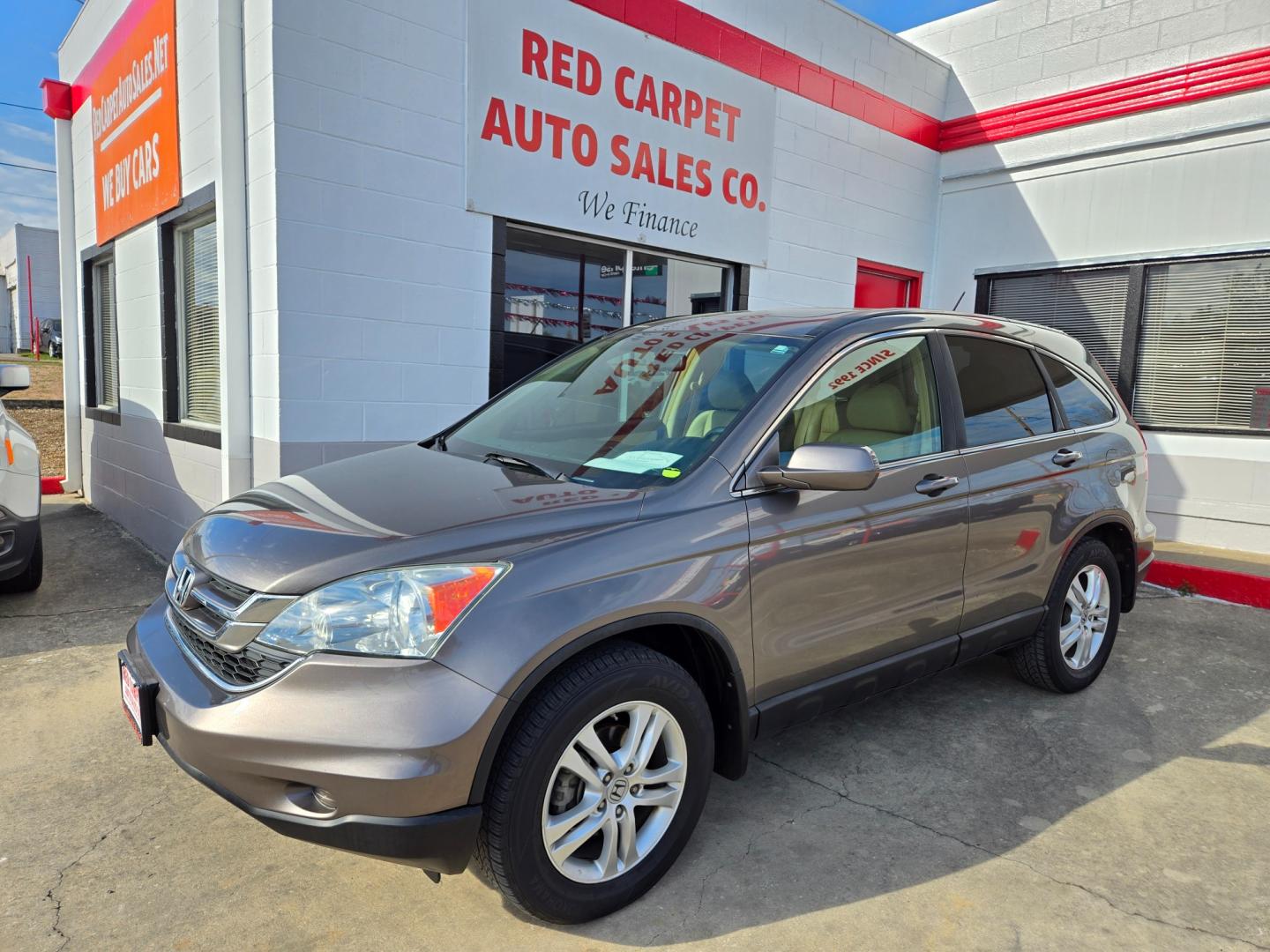 2010 Honda CR-V EX-L 4WD 5-Speed AT (5J6RE4H71AL) with an 2.4L L4 DOHC 16V engine, 5-Speed Automatic transmission, located at 503 West Court, Seguin, TX, 78155, (830) 379-3373, 29.568621, -97.969803 - Photo#0